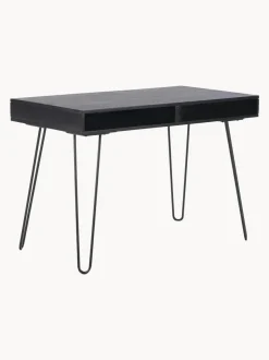 Escritorio de madera de mango y metal Tova
