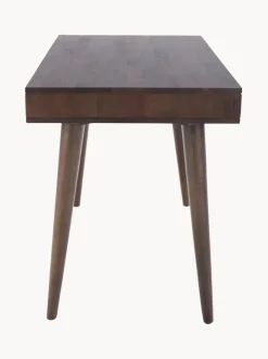 Escritorio de madera maciza con cajón Tova