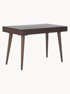 Escritorio de madera maciza con cajón Tova