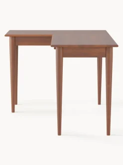 Escritorio esquinero de madera de mango Paul
