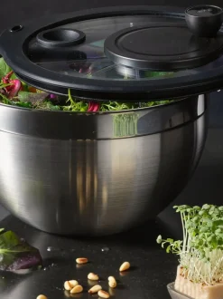 Escurridor de ensaladas con tapa Mia