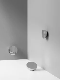 Espejo decorativo de acero inoxidable Aura