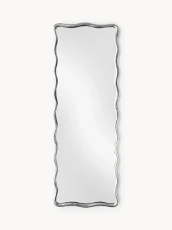 Espejo de cuerpo entero de metal ondulado Reggie