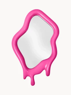 Espejo de pared artesanal en forma orgánica Melting