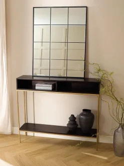 Espejo de pared con look de ventana Clarita