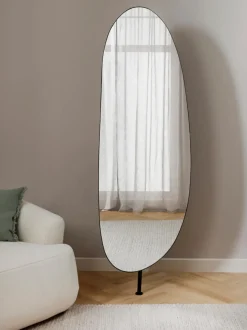 Espejo de pared con perchero y estante Ophelia