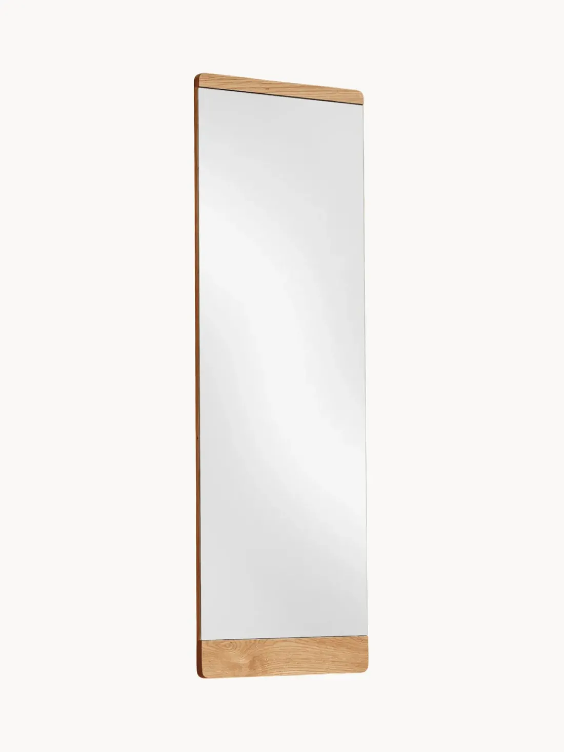 Espejo de pared de madera Rim