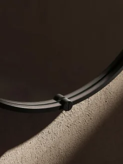 Espejo de pared ovalado con iluminación LED Avior