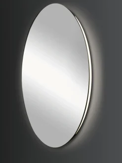 Espejo de pared redondo con iluminación LED Galaxy, tamaños diferentes