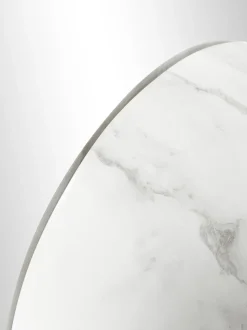 Espejo de pie con base en look mármol Bonita