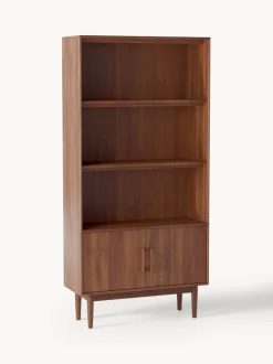 Estantería alta de madera de mango Paul