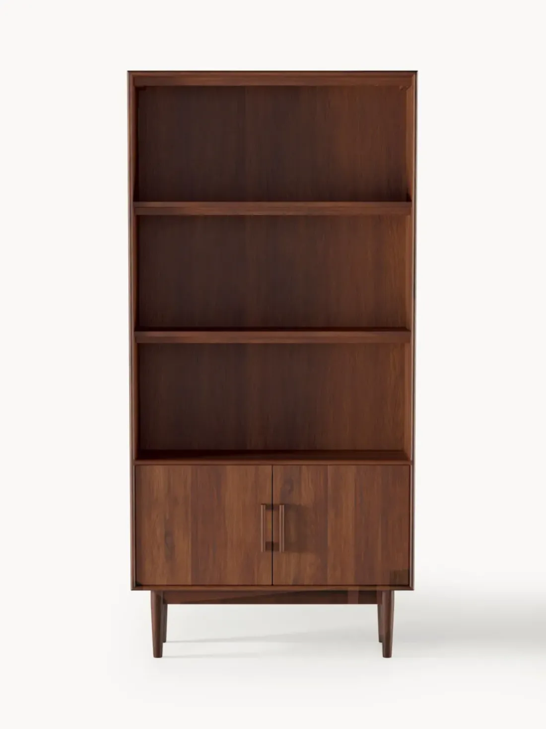 Estantería alta de madera de mango Paul