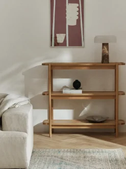 Estantería baja de madera Libby