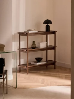 Estantería baja de madera Libby