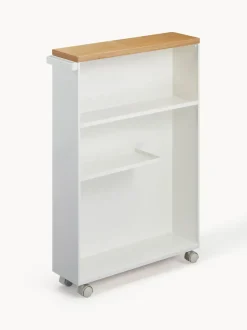 Estantería de baño con ruedas Tower