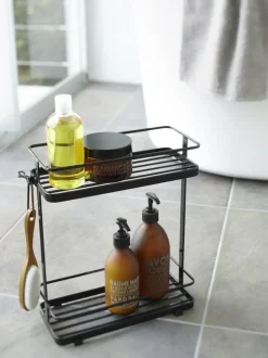 Estantería de baño con ruedas Tower