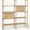 Estantería de madera de roble Holton