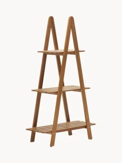 Estantería escalera de madera de acacia Victora
