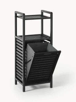 Estanteria de baño con cesta de lavandería Kit