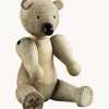 Figura decorativa de madera Bear
