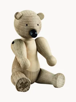 Figura decorativa de madera Bear