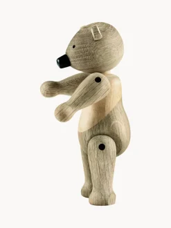 Figura decorativa de madera Bear
