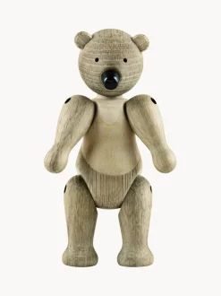 Figura decorativa de madera Bear