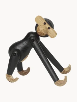 Figura decorativa de madera de roble Monkey
