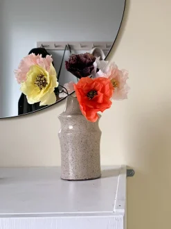 Flor artificial artesanal Dahlia