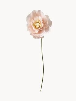 Flor artificial artesanal Ice Poppy