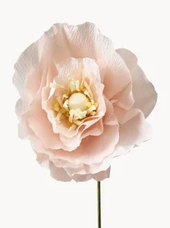 Flor artificial artesanal Ice Poppy