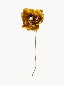 Flor artificial artesanal Ice Poppy