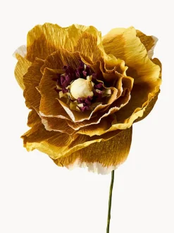 Flor artificial artesanal Ice Poppy