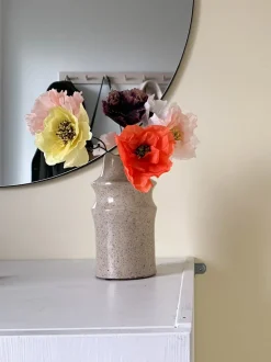 Flor artificial artesanal Peony