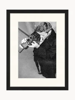 Fotografía enmarcada James Dean with Camera