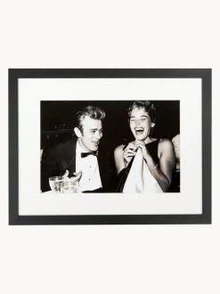 Fotografía enmarcada Pier Angeli y James Dean