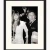 Fotografía enmarcada Serge Gainsbourg & Jane Birkin