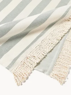 Fouta a rayas con flecos Priya