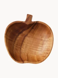 Frutero artesanal de madera de acacia Fruit, 2 uds.