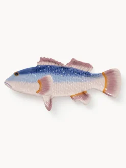 Fuente artesanal de dolomita Fish