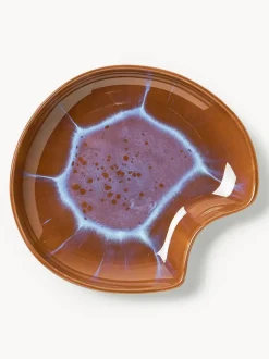 Fuente artesanal de gres Shell