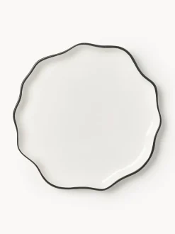 Fuente de porcelana con volantes Bia