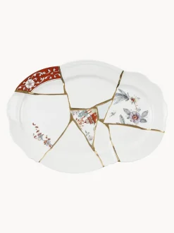 Fuente de porcelana Kintsugi