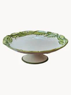 Fuente para postre pintada a mano Lily of the Valley