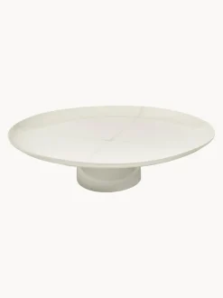 Fuente para tartas de porcelana con esmalte reactivo Zuma