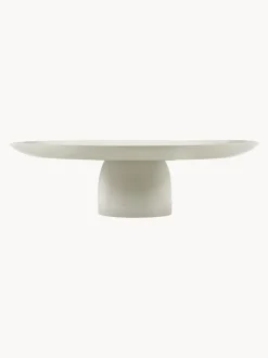 Fuente para tartas de porcelana con esmalte reactivo Zuma