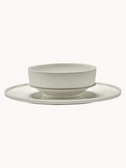 Fuentes de porcelana con esmalte reactivo Dune, 2 uds.