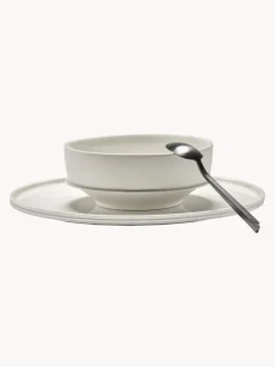 Fuentes de porcelana con esmalte reactivo Dune, 2 uds.