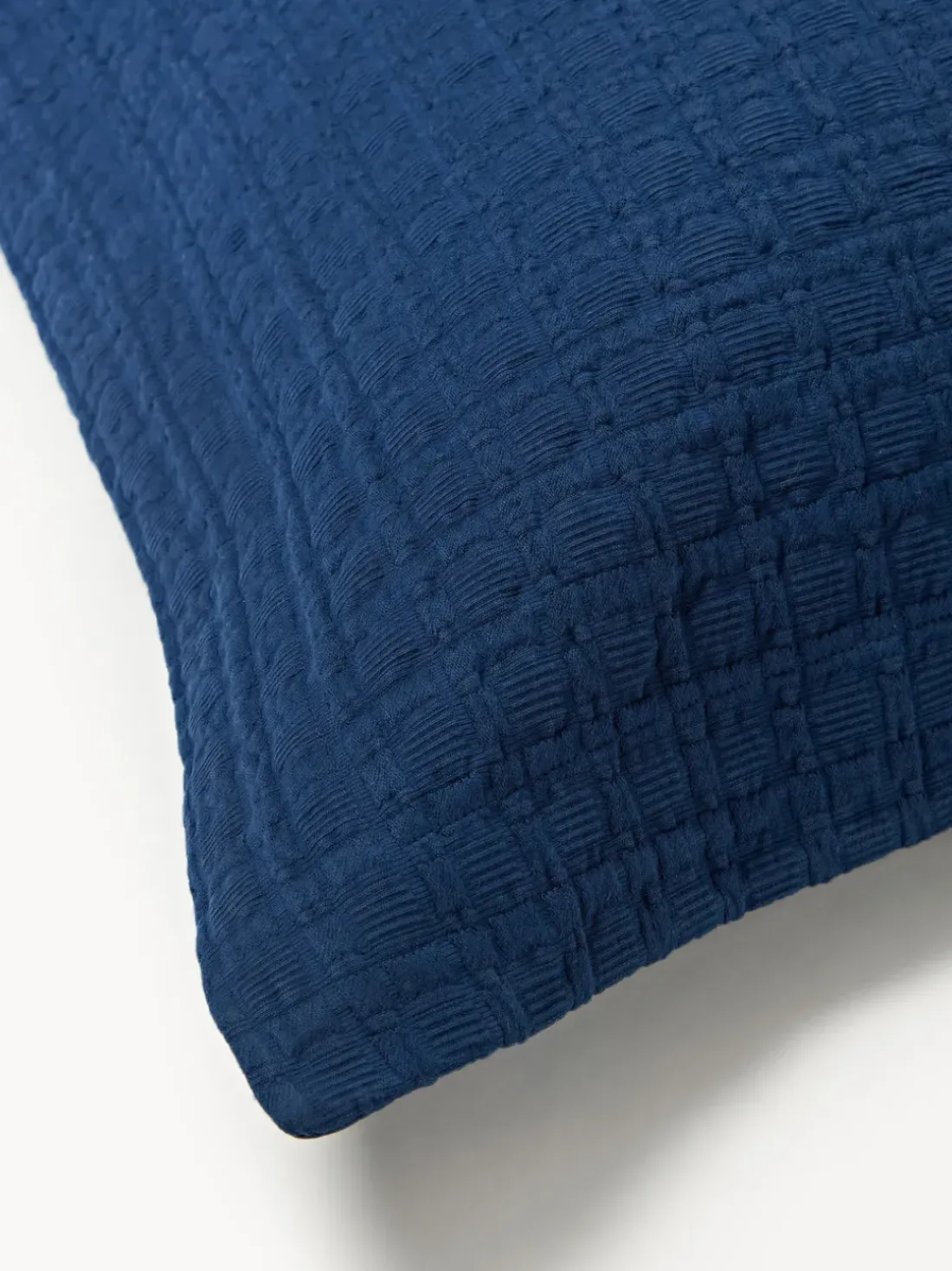 Funda de almohada con dobladillo texturizada Orville
