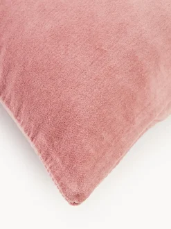 Funda de cojín bordada con estampado geométrico Verina